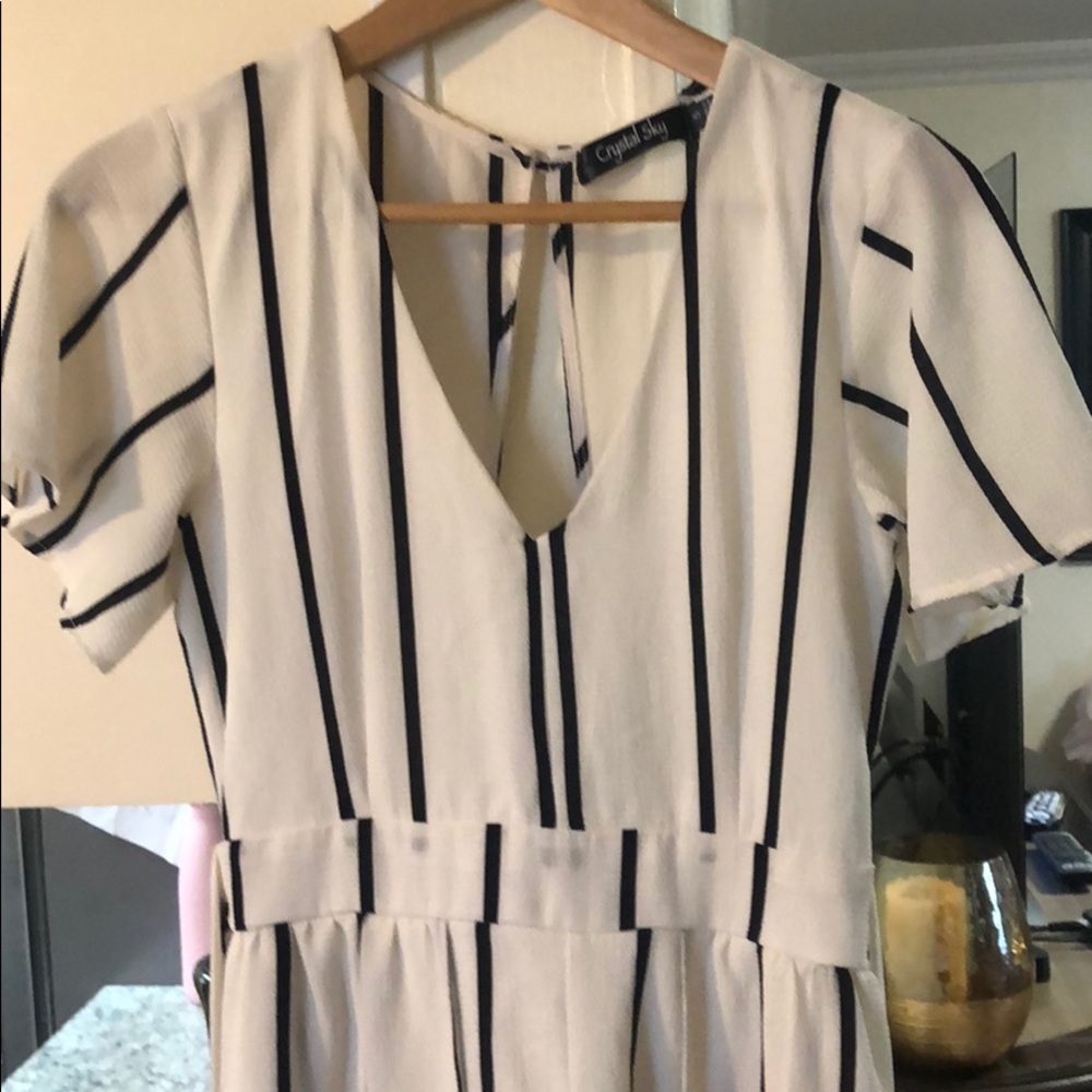 One piece jumpsuit. Worn once